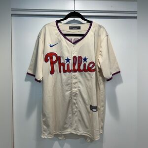 Phillies jersey cream